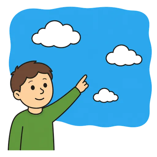 Pictograma CAA: blue like the sky