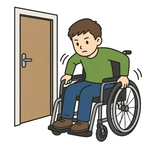 Pittogramma CAA: disabilità fisica