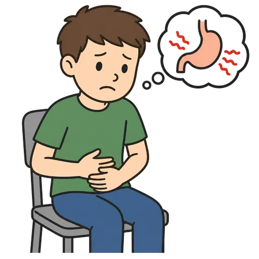 Piktogram AAK: trávení (indigestion)