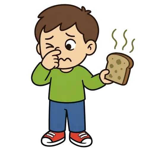 AAC-Piktogramm: altbacken