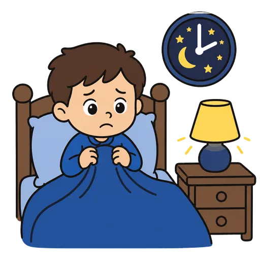 Piktogram AAC: nocne pobudki