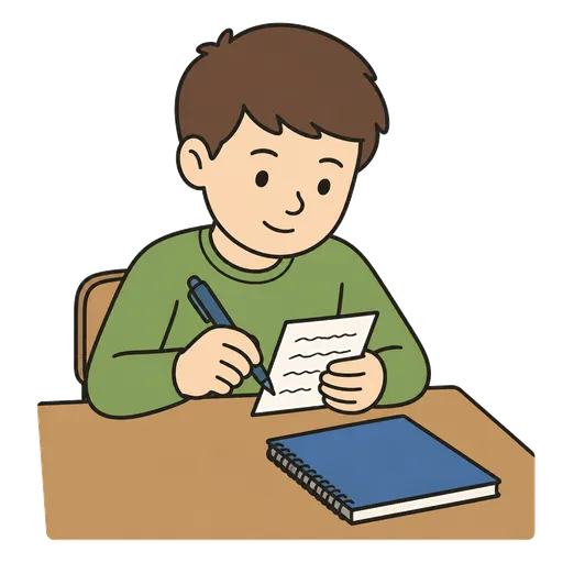 AAC-Piktogramm: Notiz