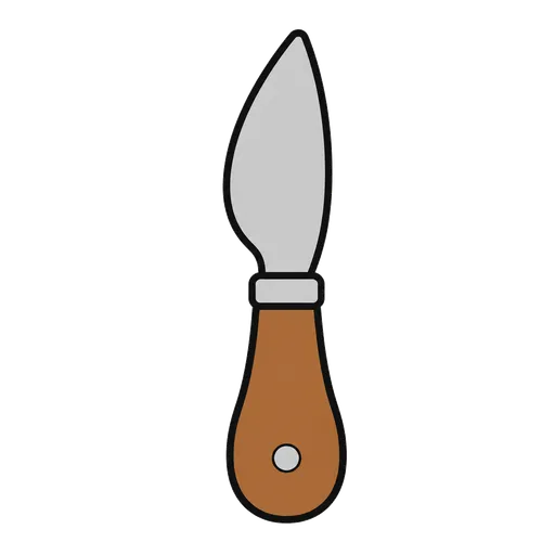 Piktogram AAC: nóż do sera