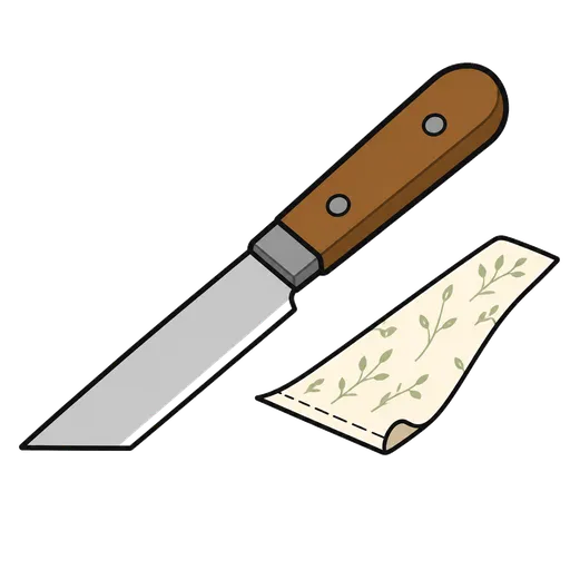 AAC-Piktogramm: Tapete Messer