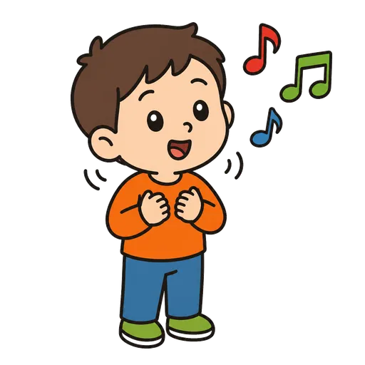 Piktogram AAC: nucić melodię