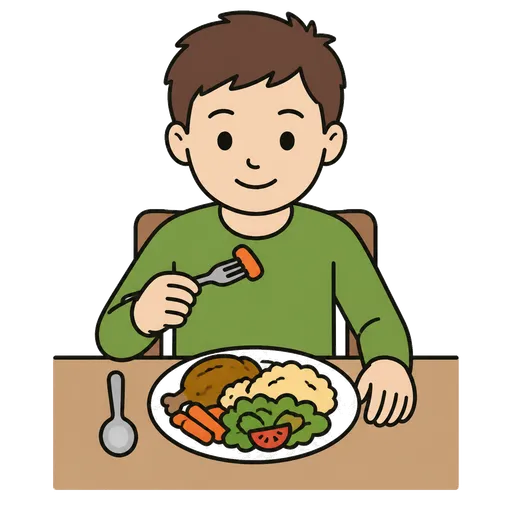 Pittogramma CAA: pranzo