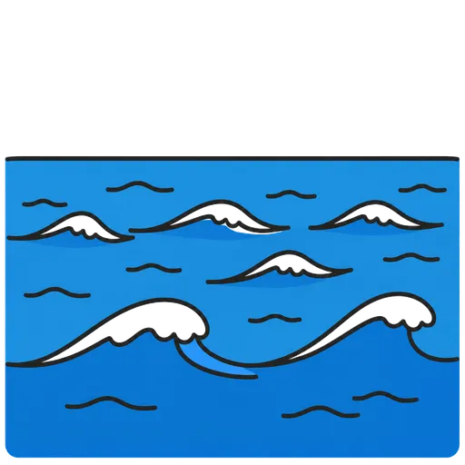 Piktogram AAK: oceán