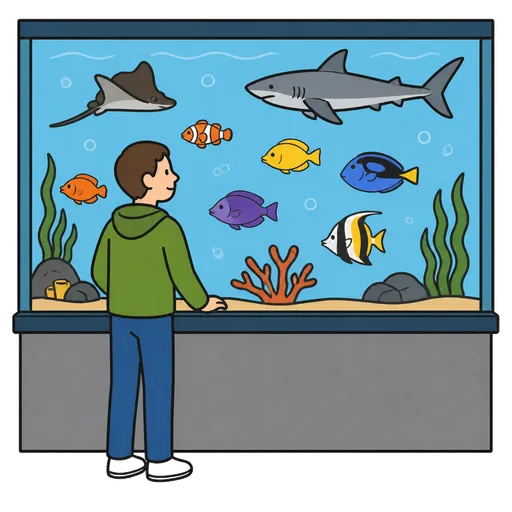 Piktogram AAK: oceánárium
