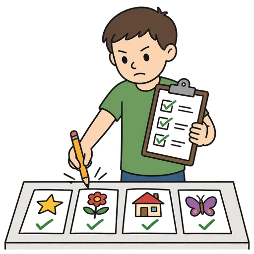 Piktogram AAC: oceniać