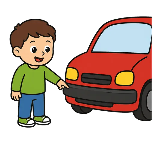 AAC pictogram: bumper