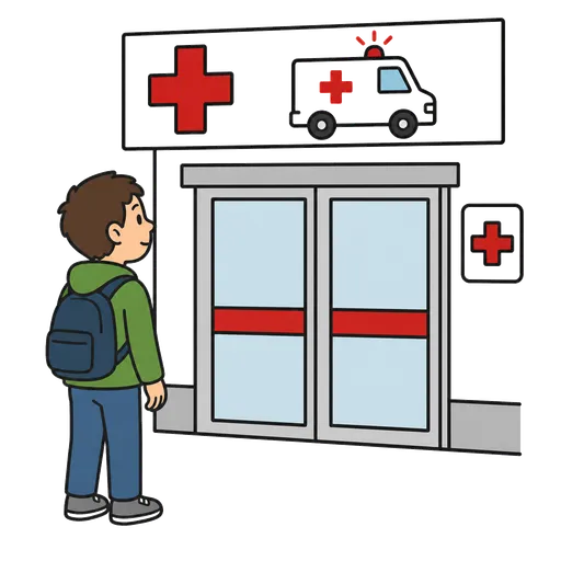 Pittogramma CAA: pronto soccorso