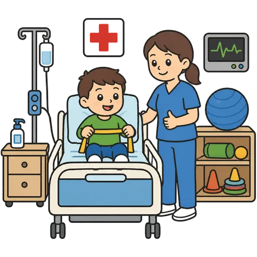 Piktogram AAC: oddział rehabilitacji