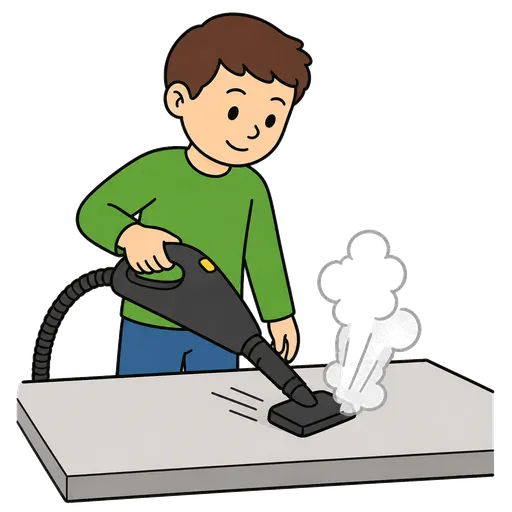 Pittogramma CAA: vaporizzare