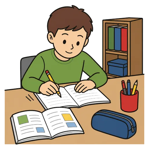 Pictograma CAA: hacer la tarea