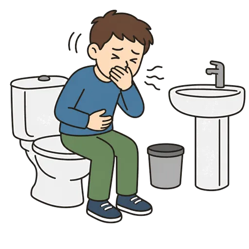 Piktogram AAK: gag reflex
