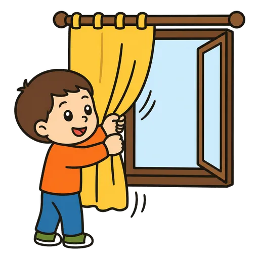 AAC-Piktogramm: Fenster öffnen