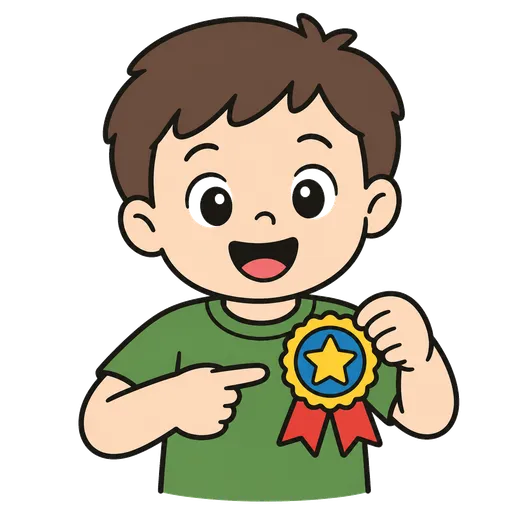 Piktogram AAC: odznaka