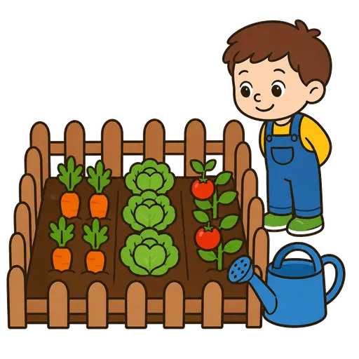 Pittogramma CAA: giardino della scuola materna