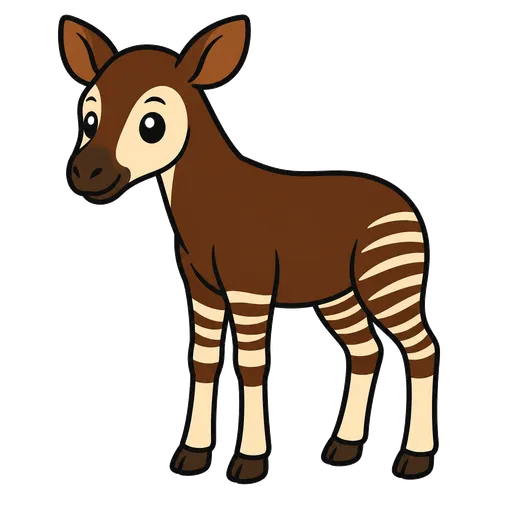 Piktogram AAC: okapi