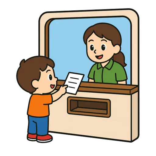 AAC-Piktogramm: Registrierungsfenster