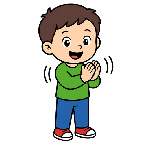 Piktogram AAC: oklaski