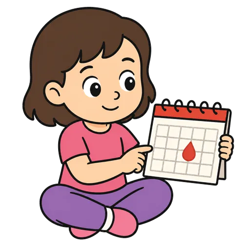Piktogram AAK: menstruace