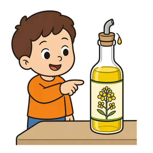 Piktogram AAK: řepkový olej