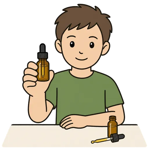Piktogram AAC: olejek eteryczny