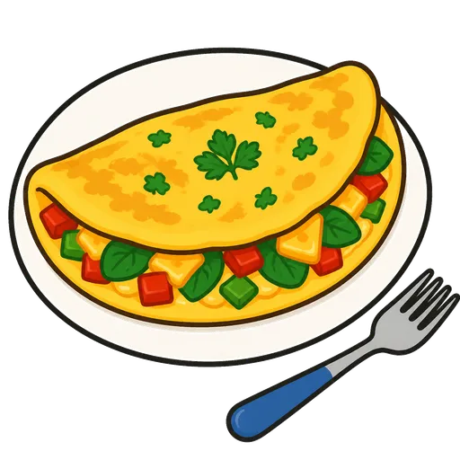 Piktogram AAC: omlet