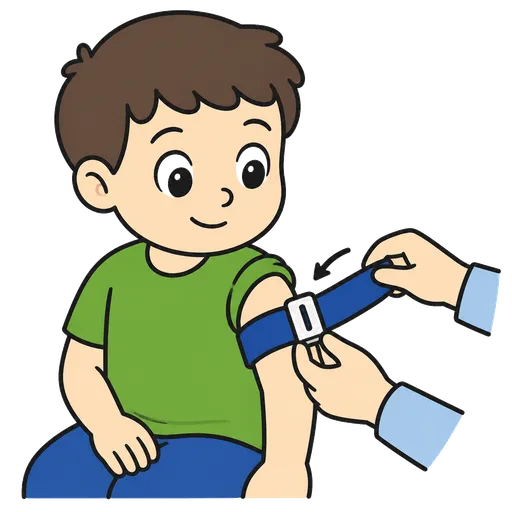 Pittogramma CAA: fascia tourniquet