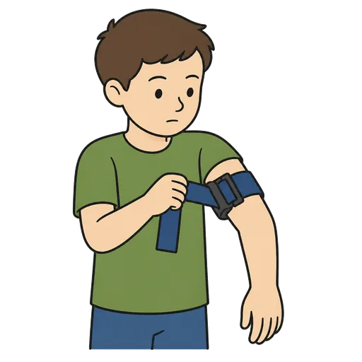 AAC pictogram: tourniquet bandage