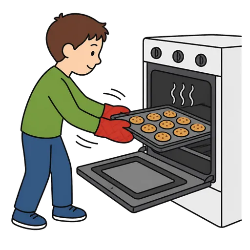 Pittogramma CAA: cuocere al forno