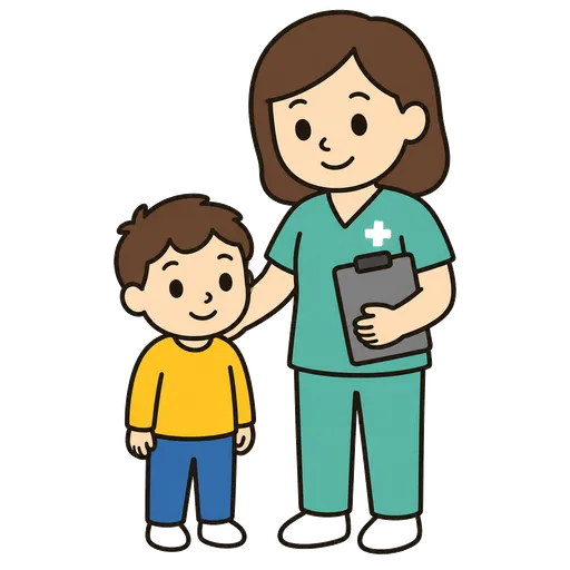 Pictograma CAA: cuidador médico