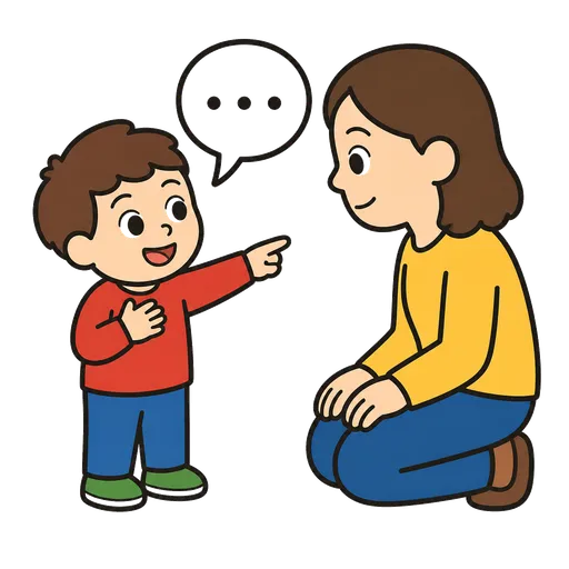 Piktogram AAC: opowiedz mi o tym