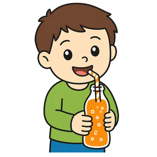 Pittogramma CAA: soda all’arancia