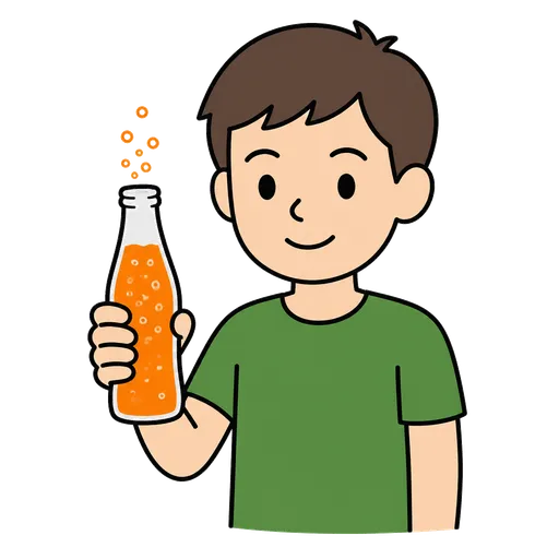 Piktogram AAC: oranżada