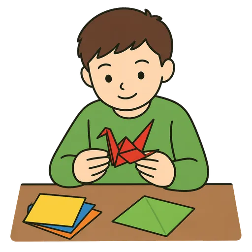 Piktogram AAC: origami