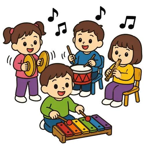 Piktogram AAC: orkiestra przedszkolna