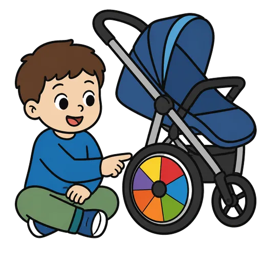 Pittogramma CAA: paracolpi per passeggino