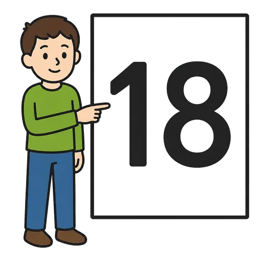 Pictogramme CAA : eighteenth