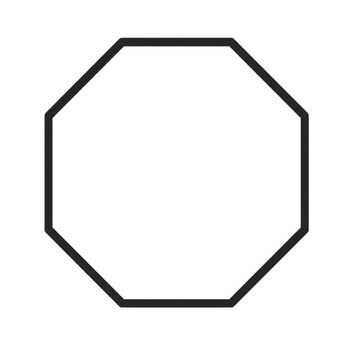 Pictograma CAA: octagon