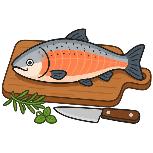 Pittogramma CAA: salmone