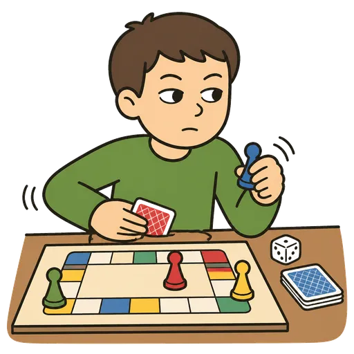 Pittogramma CAA: barare in un gioco