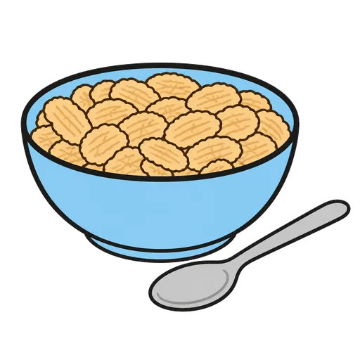 Piktogram AAC: płatki orkiszowe