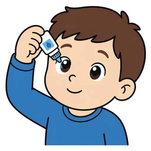 AAC-Piktogramm: Augentropfen