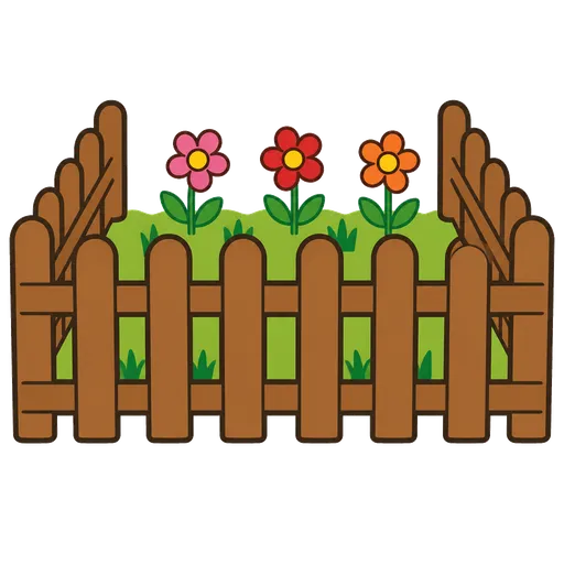 Piktogram AAC: płot