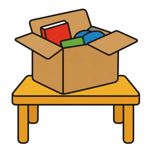 Piktogram AAC: paczka