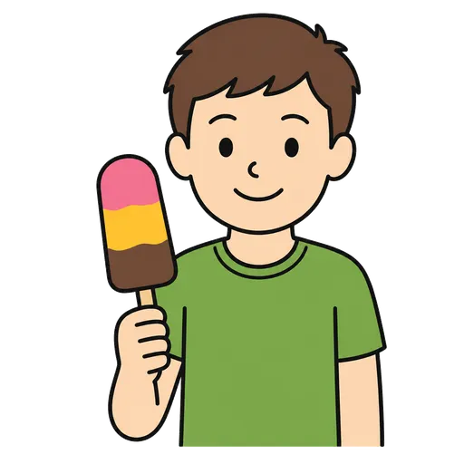 AAC pictogram: ice cream bar
