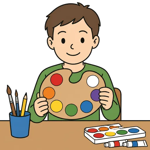 Pictograma CAA: color palette