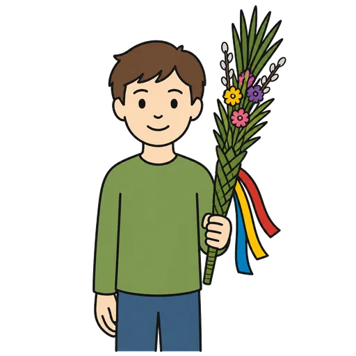 AAC-Piktogramm: Palmsonntag